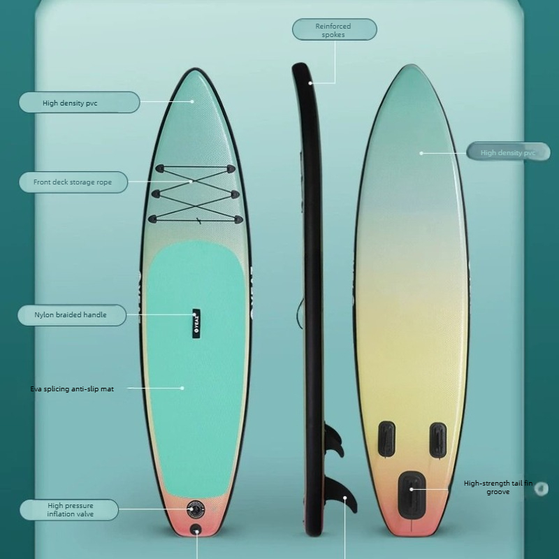 Elektryczna deska SUP z silnik – Fishing Kayak Inflatable recenzja i cena