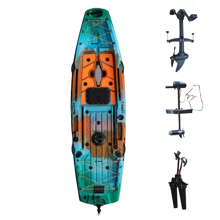 Składana plastikowa łódka wędk – Fishing Kayak Pedal Drive recenzja i cena