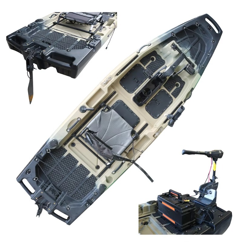 Kajak wędkarski jednoosobowy H – Fishing Kayak Paddle recenzja i cena
