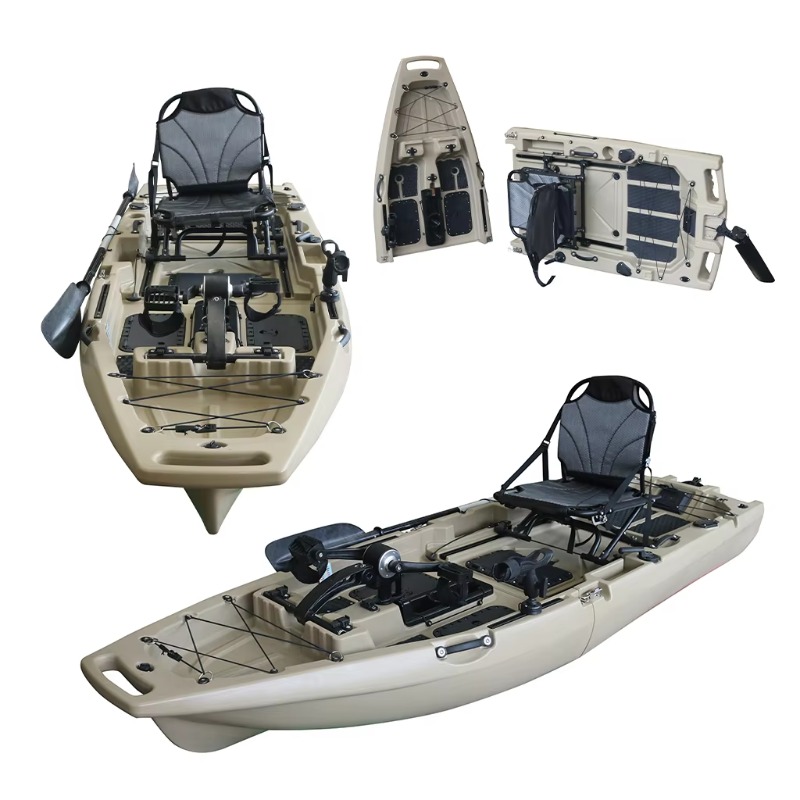 Kajak wędkarski jednoosobowy H – Fishing Kayak Paddle recenzja i cena