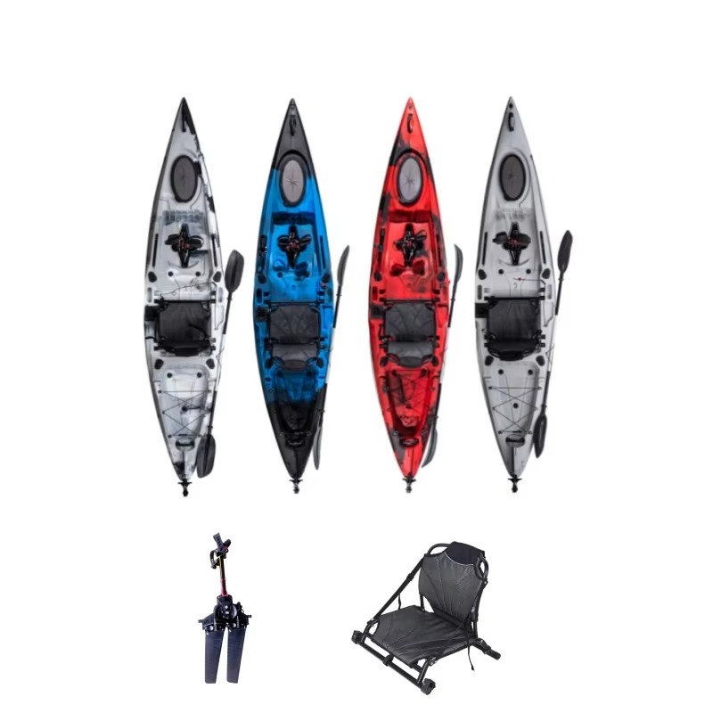 12-stopowy stabilny kajak wędk – Fishing Kayak Pedal Drive recenzja i cena