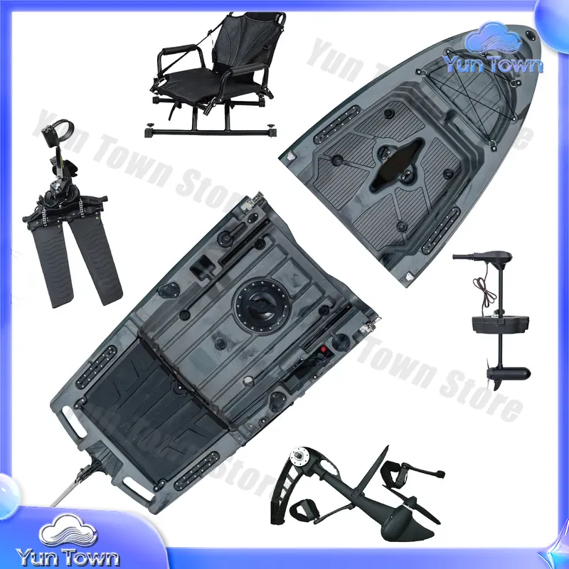 Modułowy kajak 9,5 stopy Sit O – Fishing Kayak Pedal Drive recenzja i cena